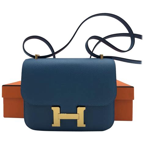 hermes blue azur epsom